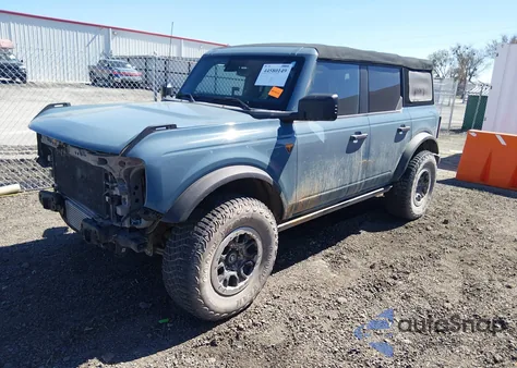 2022 Ford Bronco Badlands z USA, uszkodzony, nr VIN 1FMEE5DH4NLB89774